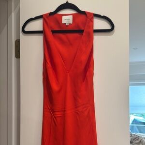 Red Sleeveless Dress
